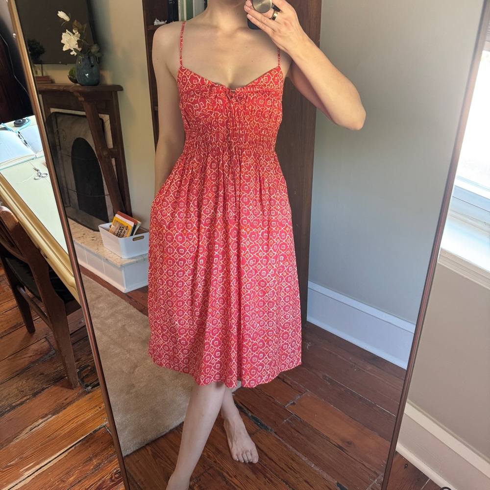 Ciao Lucia Contessa Dress in Poppy - S